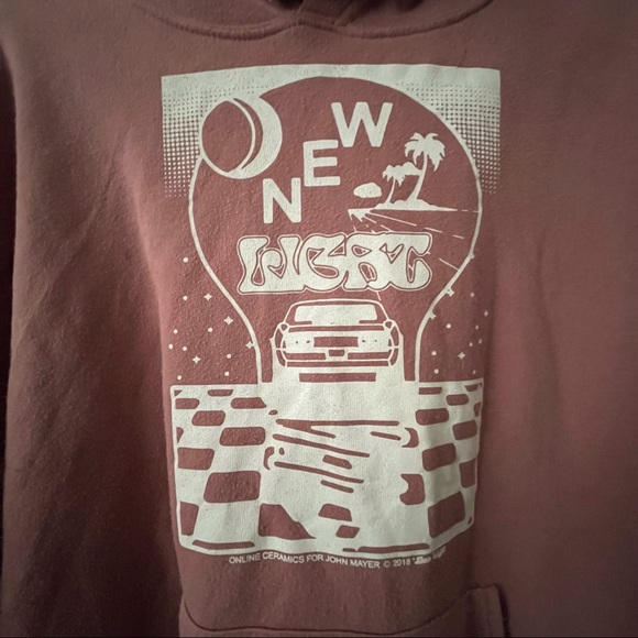 John Mayer x Online Ceramics “New Light” hoodie Sz M - Picture 8 of 9
